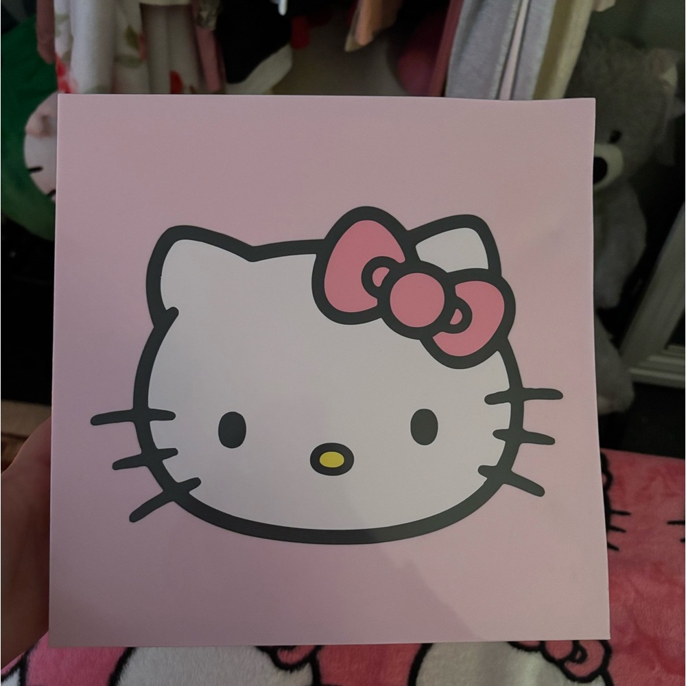 Hello kitty mini fridge works perfect